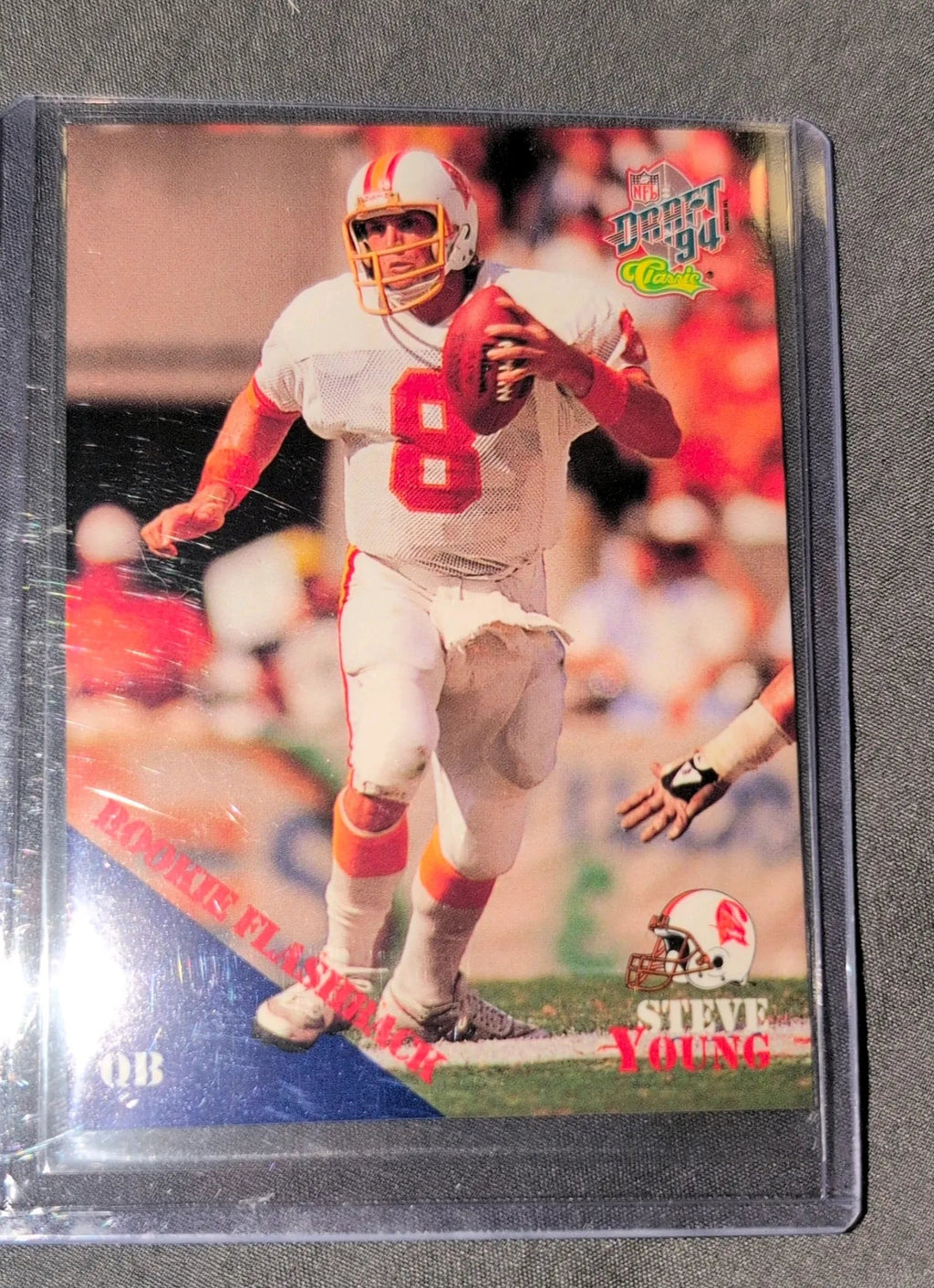 1994 Classic Draft Steve Young Rookie Flashback #97 - Back