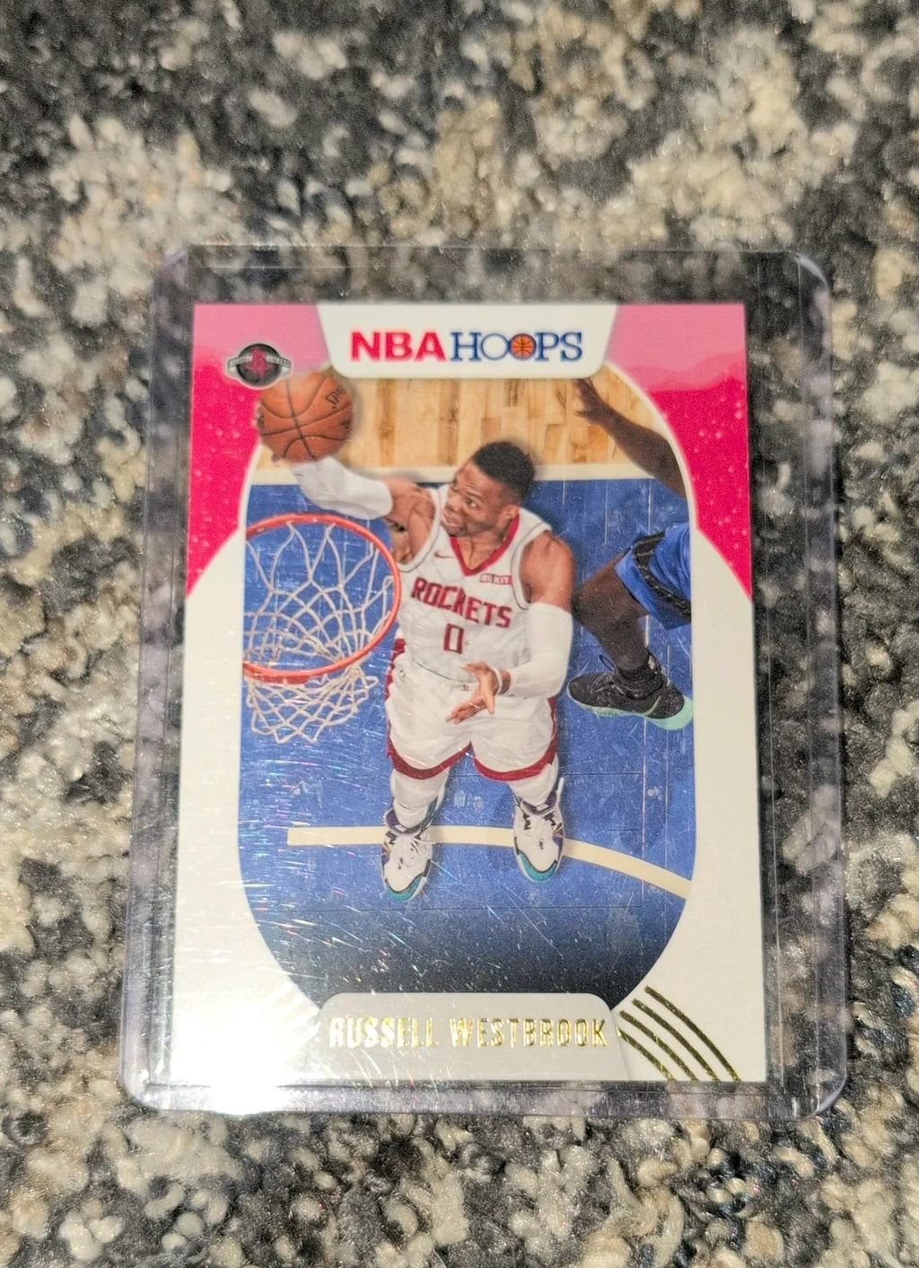 2020-21 Panini NBA Hoops Russell Westbrook #60 - Back