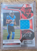 2021 Panini Playbook Chuba Hubbard #RMA-CHU Rookie Patch - Front