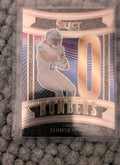 2025 Panini Select Jahmyr Gibbs #6 Numbers Insert - Front