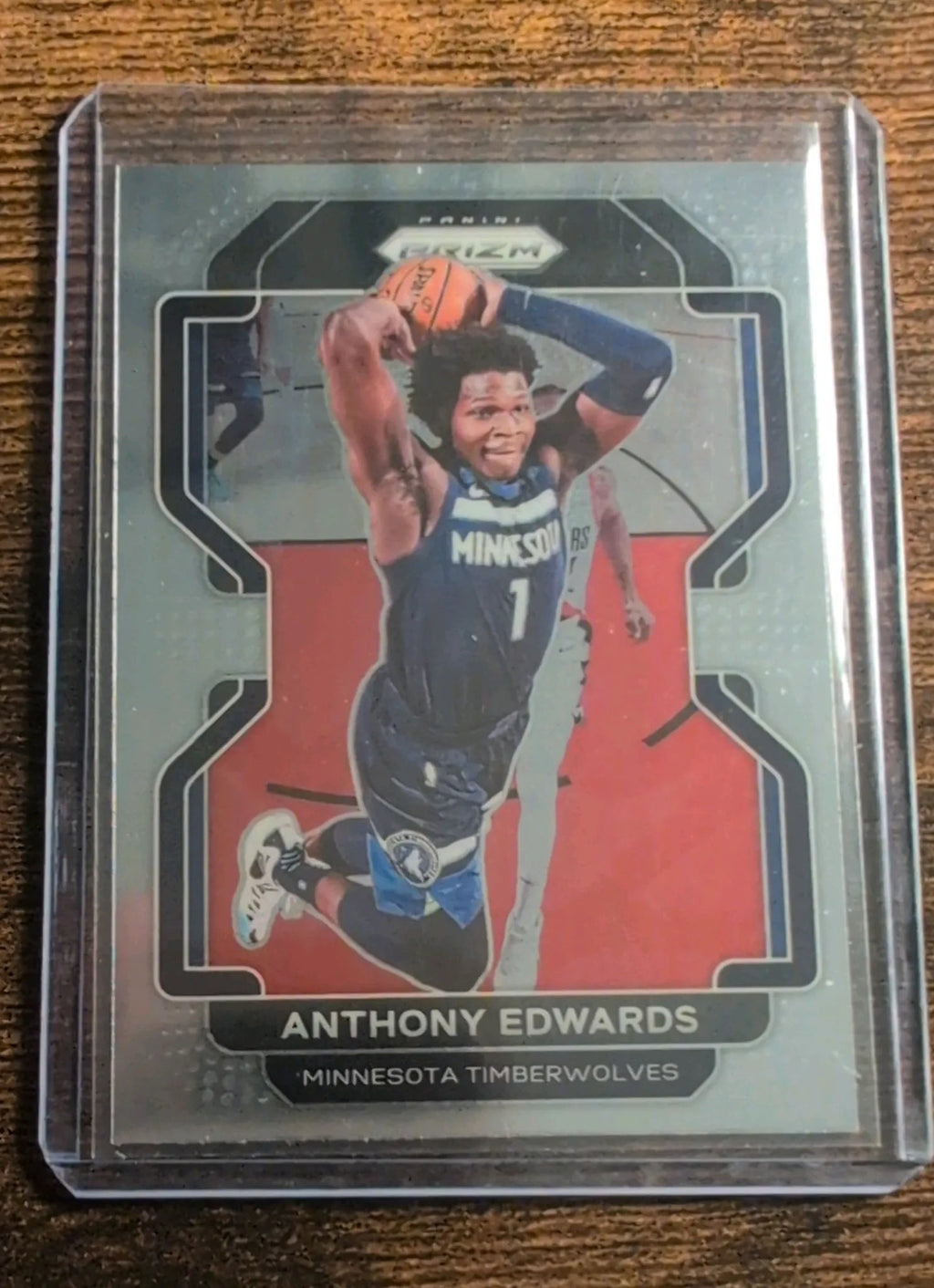 2021-22 Panini Prizm Anthony Edwards Rookie #37 - Front