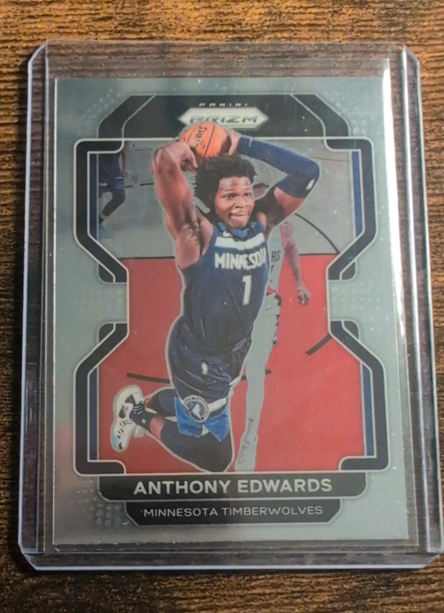 2021-22 Panini Prizm Anthony Edwards Rookie #37 - Front