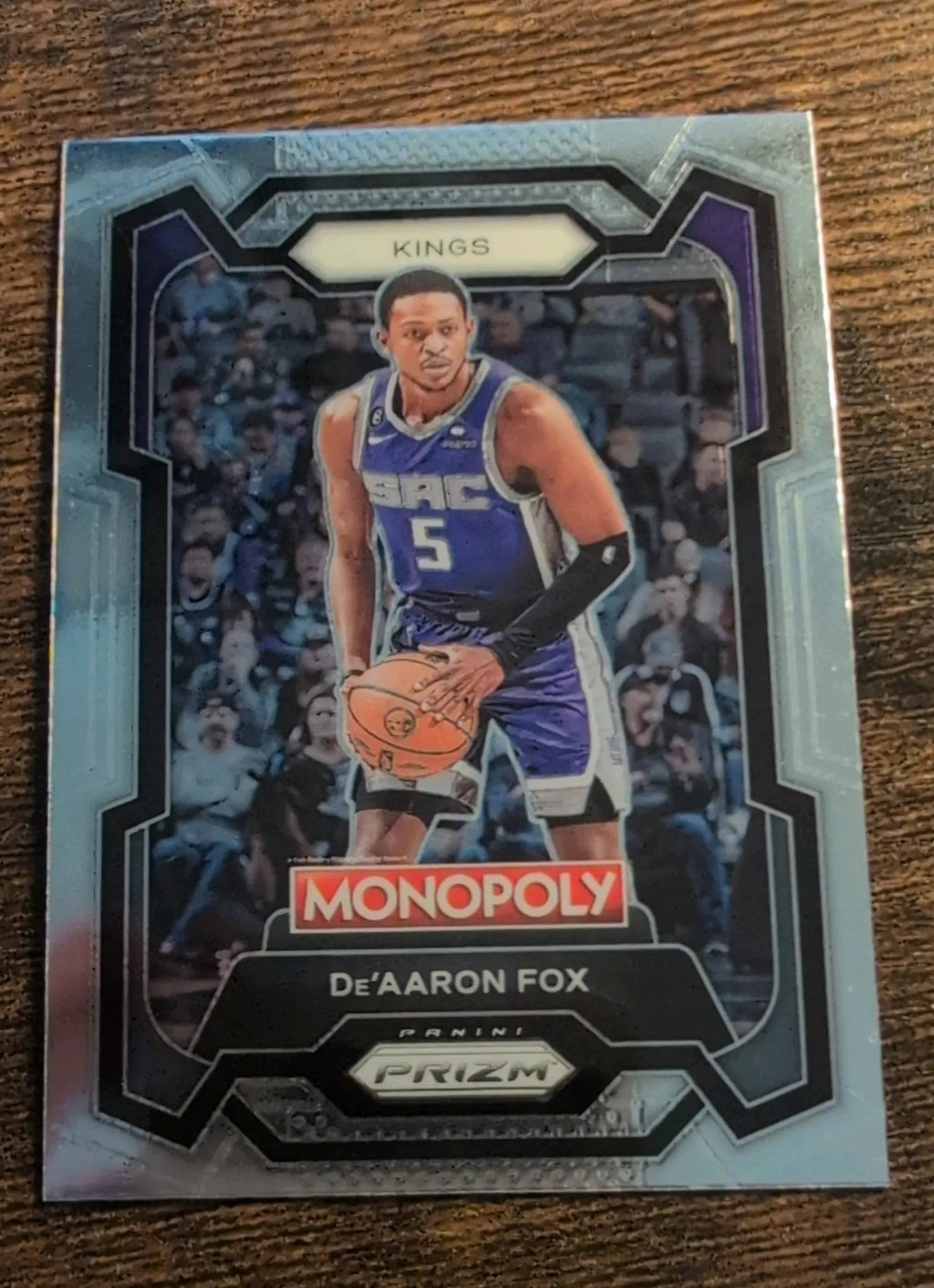 De'Aaron Fox 2023-24 Panini Prizm Monopoly #76 Front