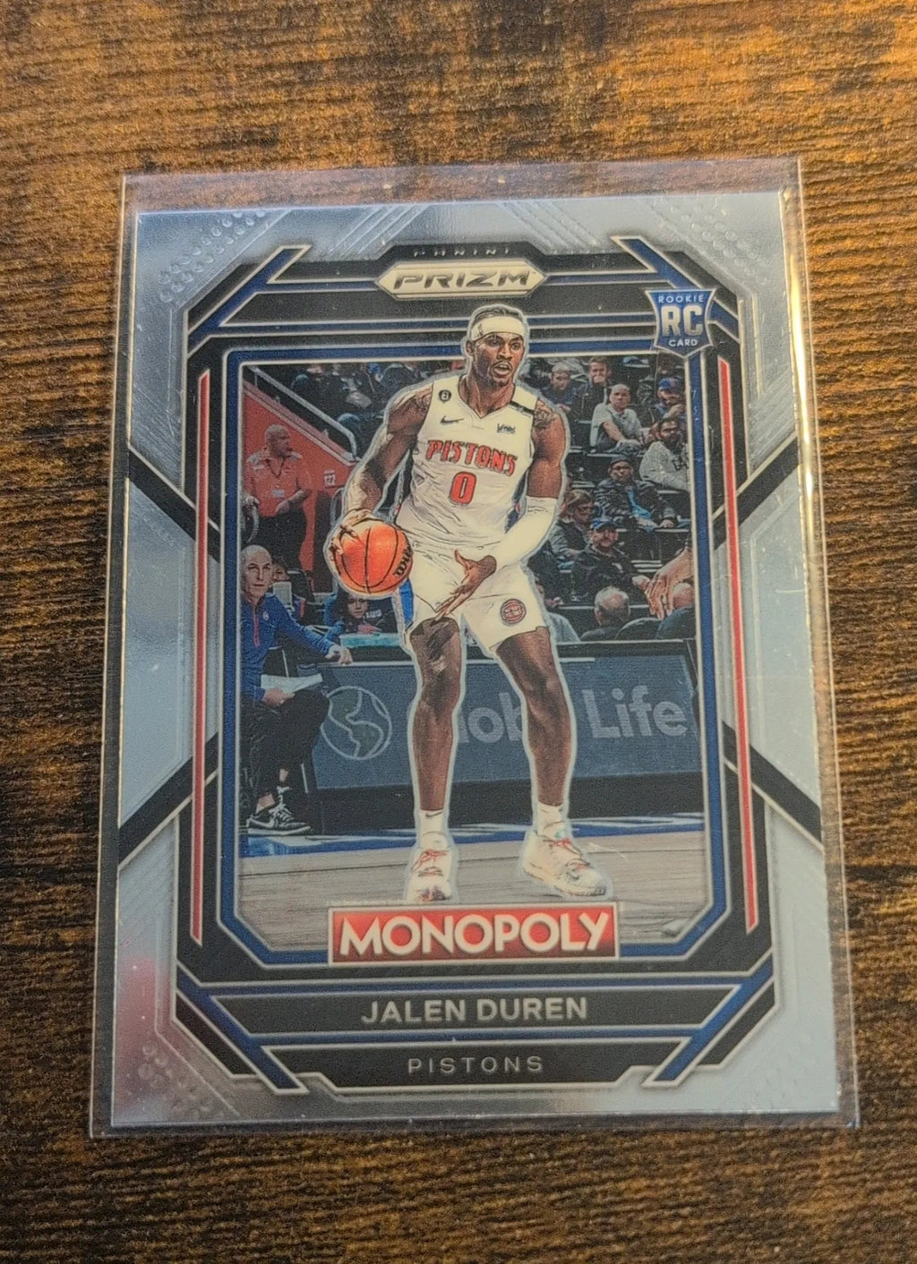 Jalen Duren 2022-23 Panini Prizm Monopoly RC #27 Front