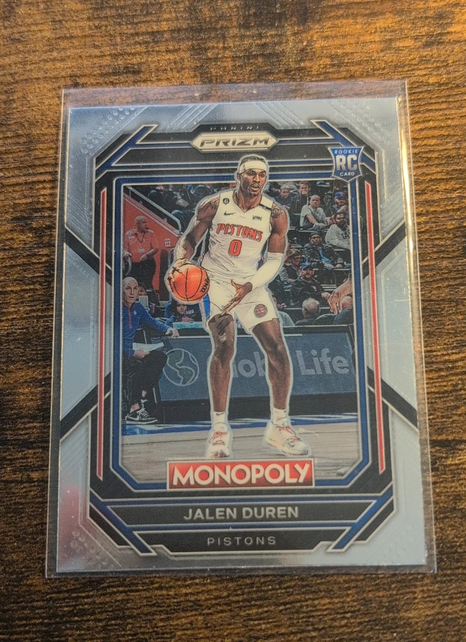 Jalen Duren 2022-23 Panini Prizm Monopoly RC #27 Front