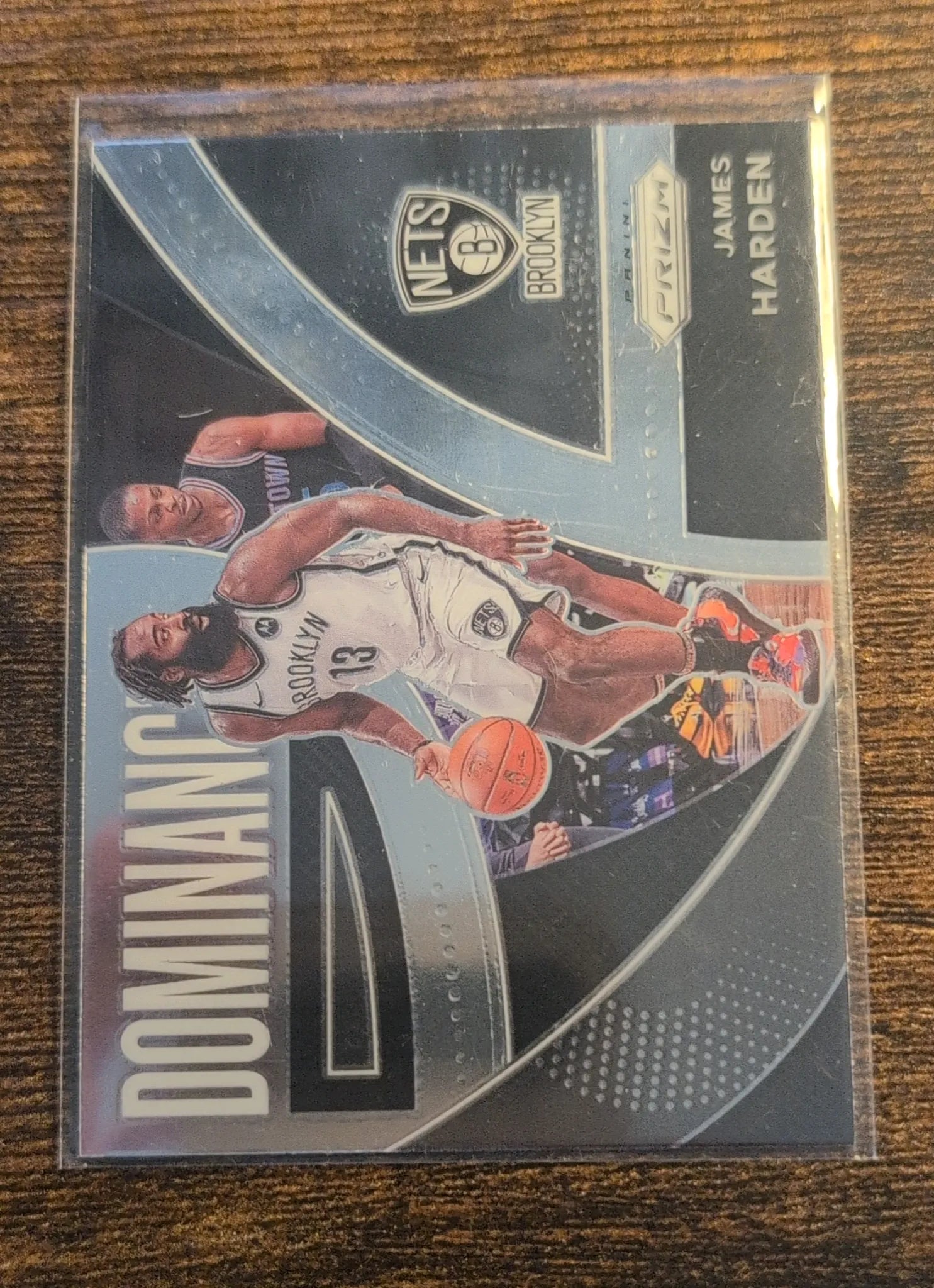 2021-22 Panini Prizm James Harden Dominance #2 Back