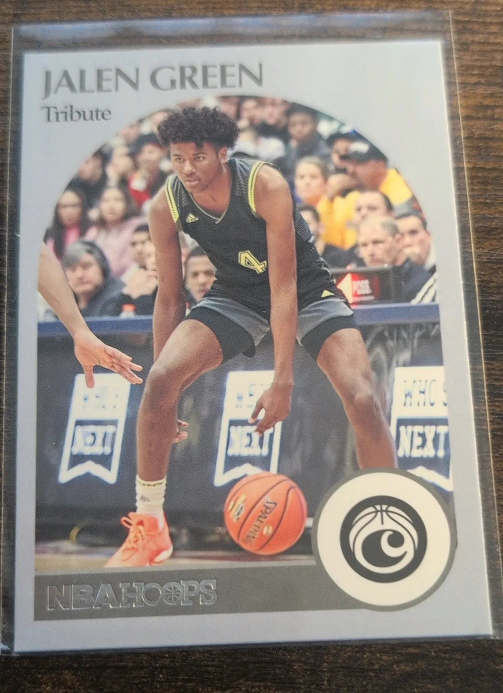 2021 Panini Chronicles Hoops Draft Picks Jalen Green Tribute #54 Front