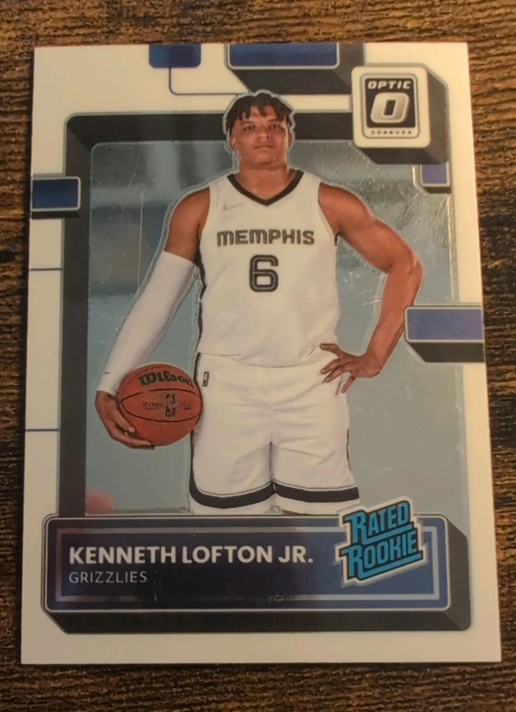 2022-23 Panini Donruss Optic Kenneth Lofton Jr. Rated Rookie #202 Front