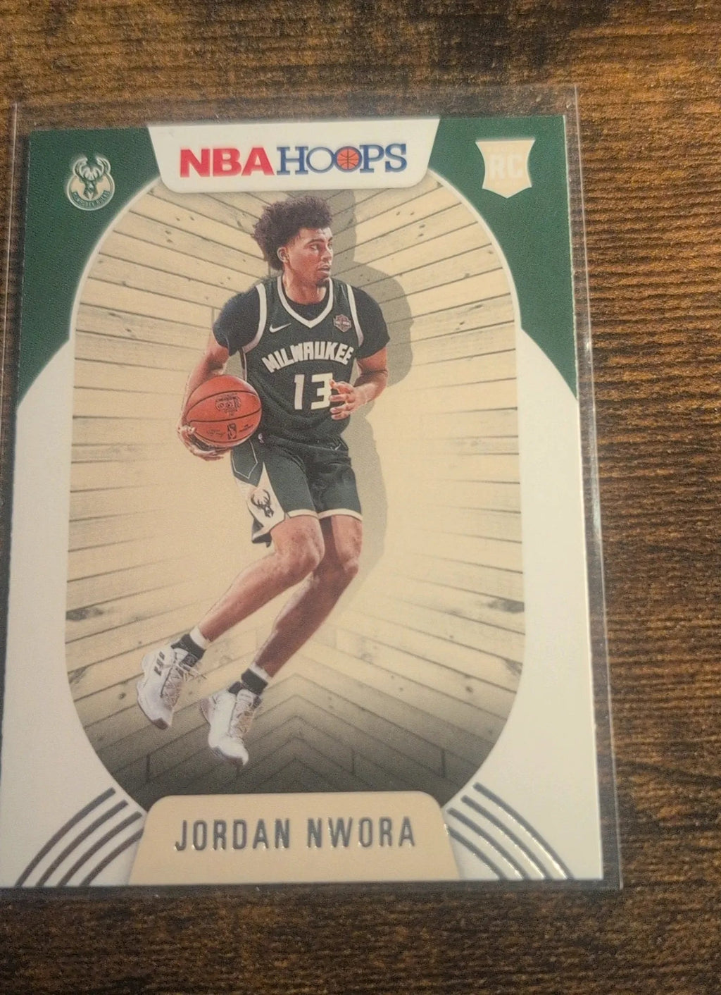 Jordan Nwora 2020-21 Panini NBA Hoops RC #211 Front