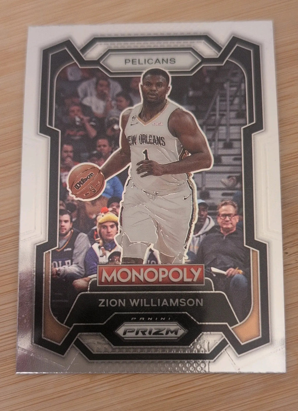 Zion Williamson 2023-24 Panini Prizm Monopoly #55 Front - Near Mint