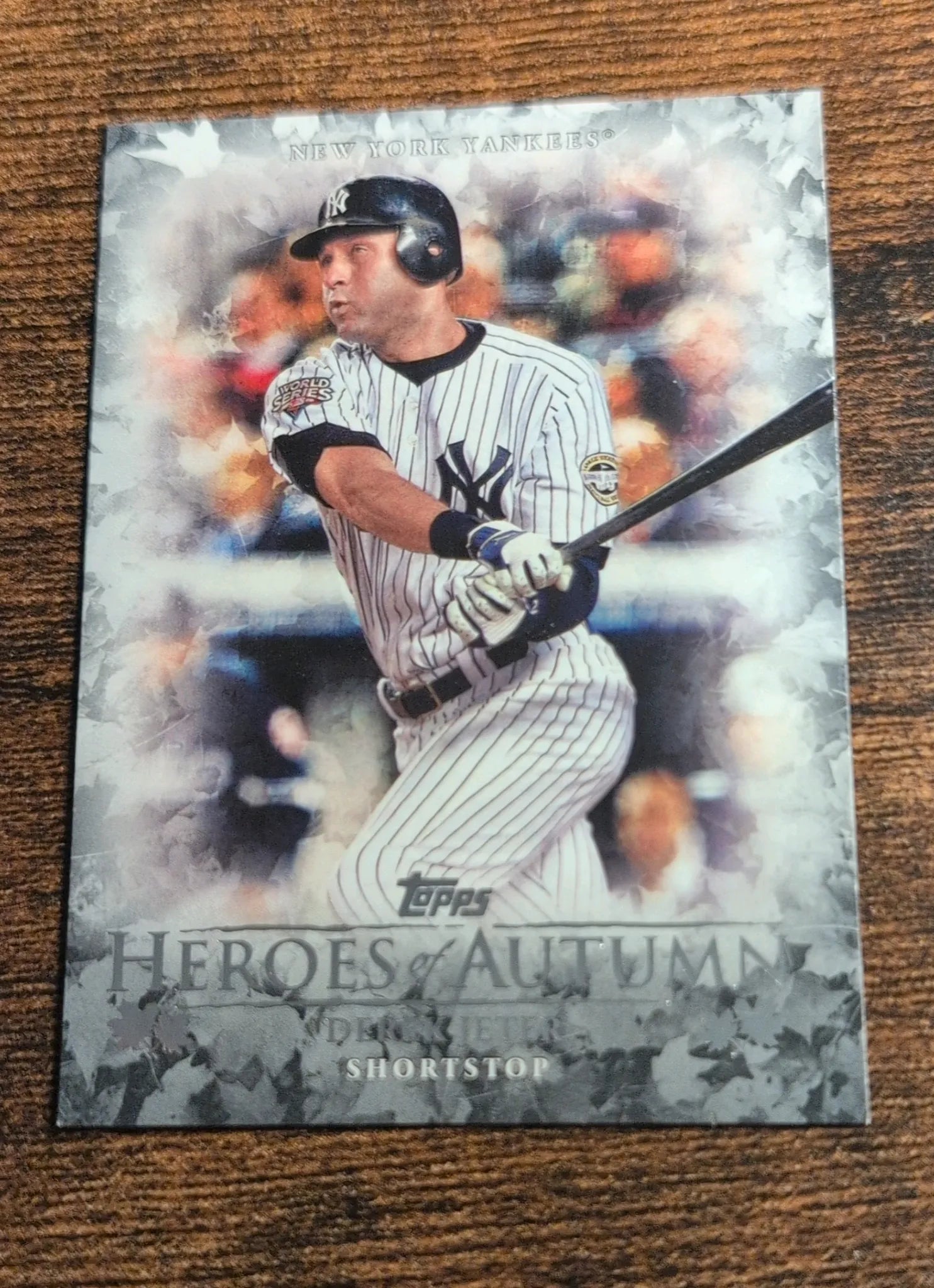 2017 Topps Heroes of Autumn Derek Jeter #HA-21 Front