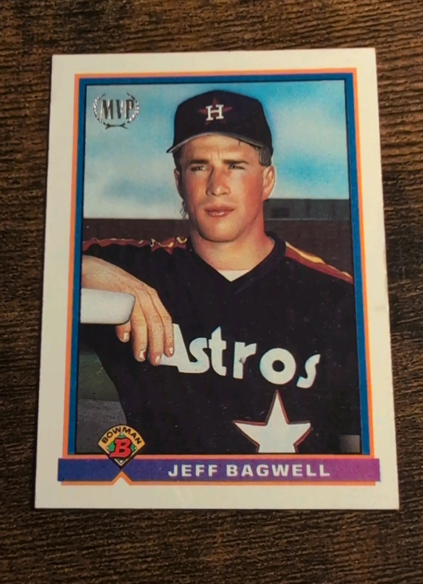 1991 Bowman Jeff Bagwell RC #183 Front