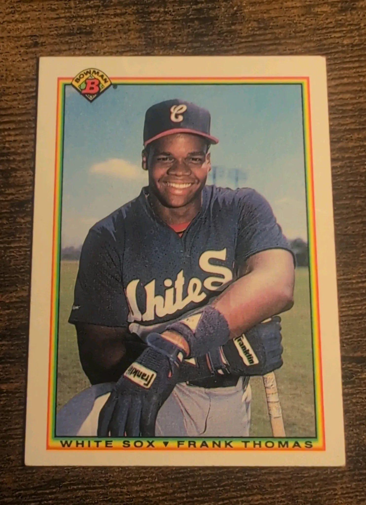 1990 Bowman Frank Thomas RC #320 - Chicago White Sox - Raw EX-MT