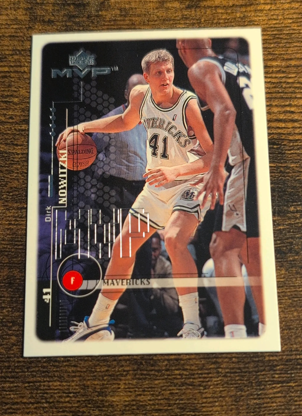 1999-00 Upper Deck MVP Dirk Nowitzki #95 - Dallas Mavericks - Raw NM