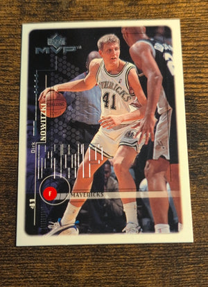 1999-00 Upper Deck MVP Dirk Nowitzki #95 - Dallas Mavericks - Raw NM