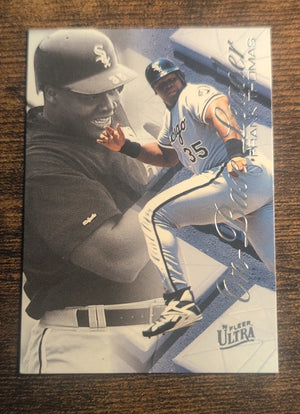 1996 Fleer Ultra Frank Thomas On-Base Leader Insert #9 of 10 - Chicago White Sox