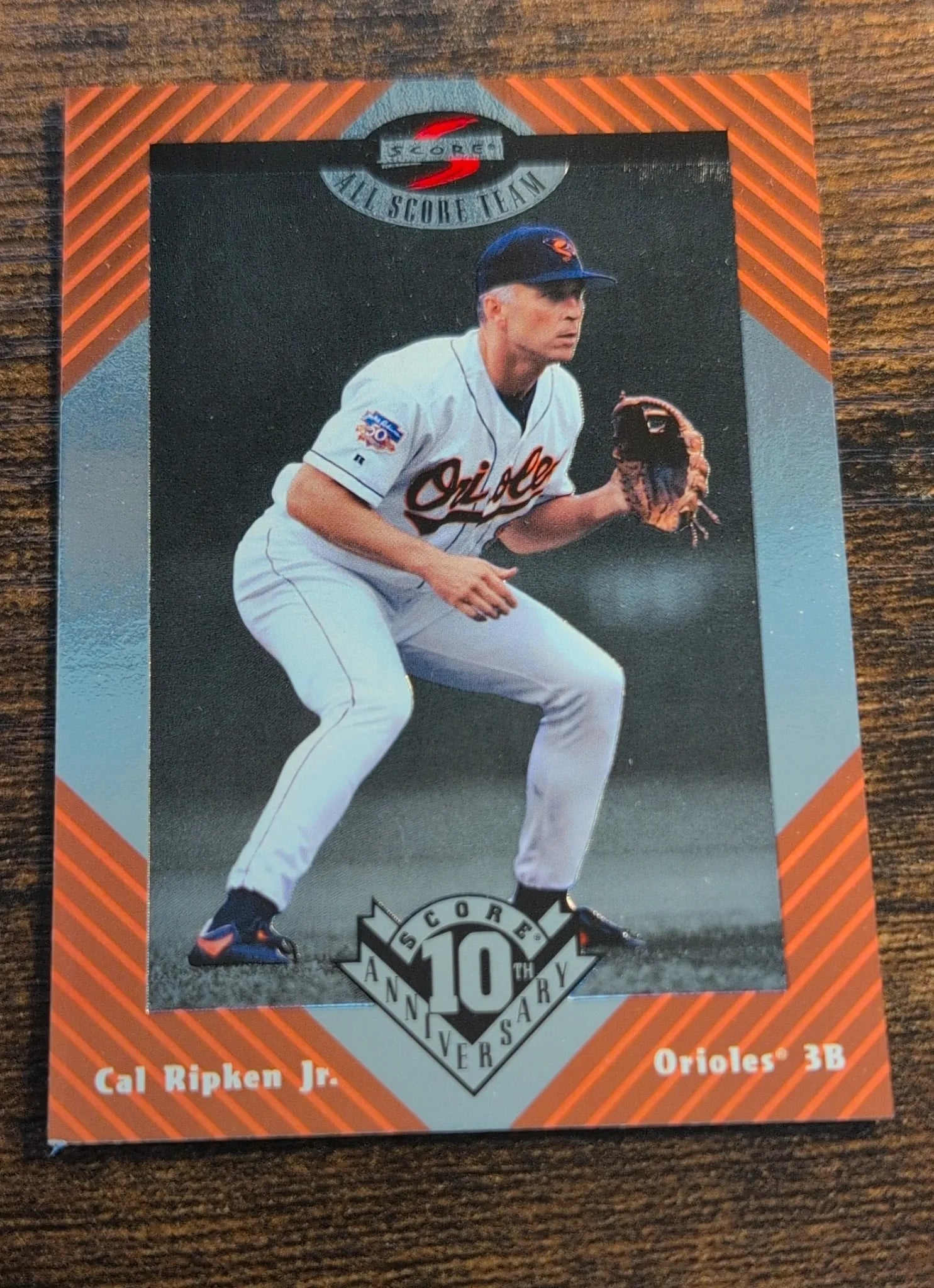 1997 Score All Score Team Cal Ripken Jr. #7/20 - Front