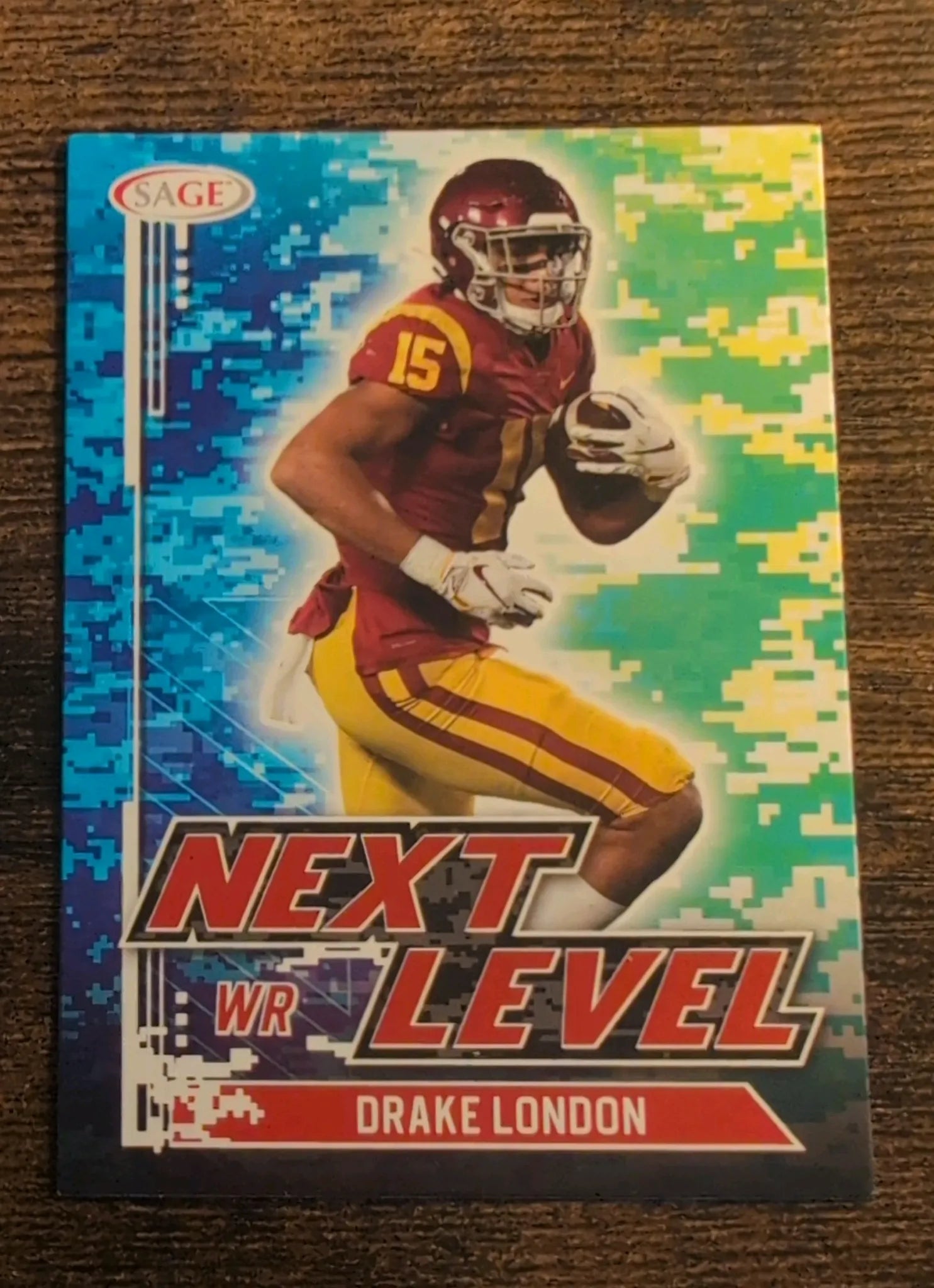 2022 SAGE Next Level Drake London #85 - Front