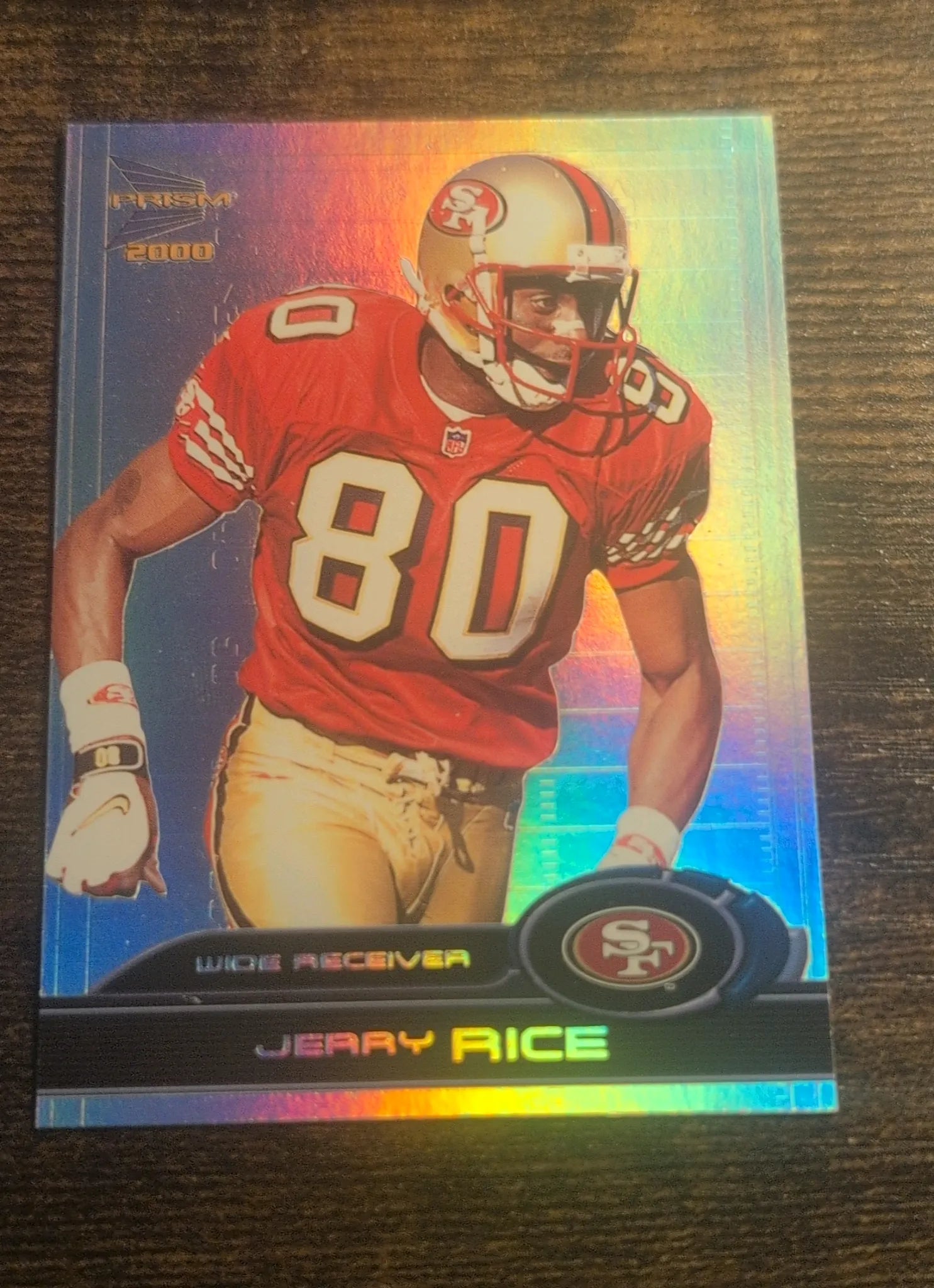 2000 Pacific Prism Jerry Rice #84 - Front