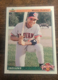 1992 Upper Deck Manny Ramirez #63 Top Prospect RC - Front