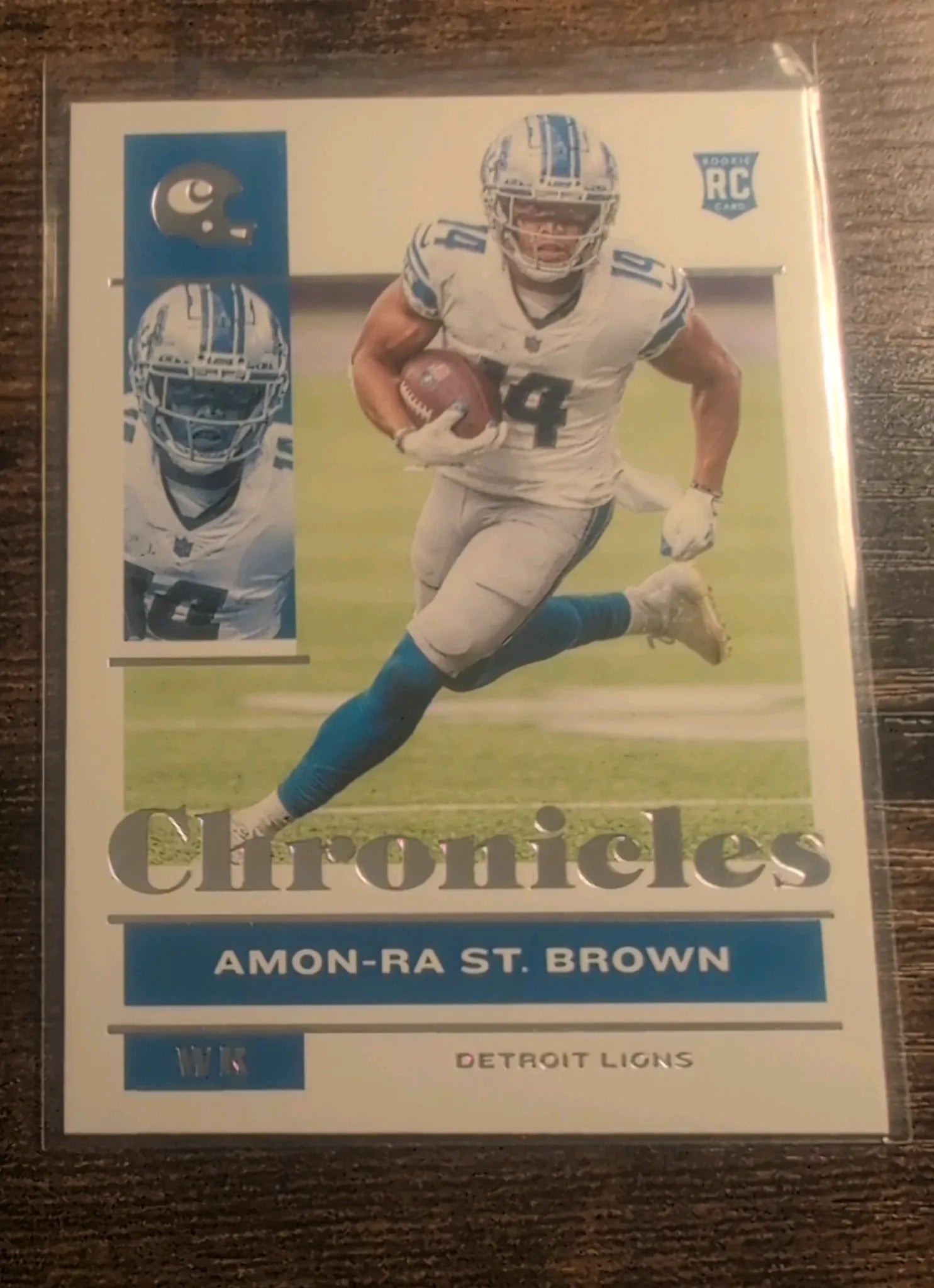 2021 Panini Chronicles Amon-Ra St. Brown #33 RC - Front