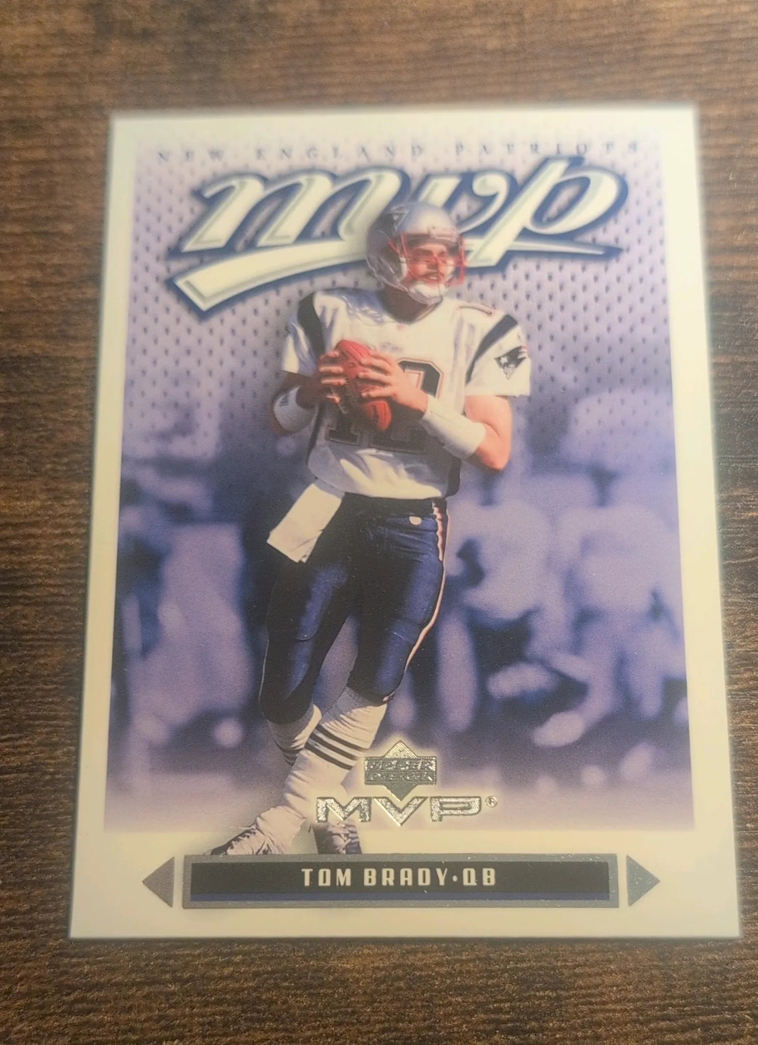 2003 Upper Deck MVP Tom Brady #141 - Front