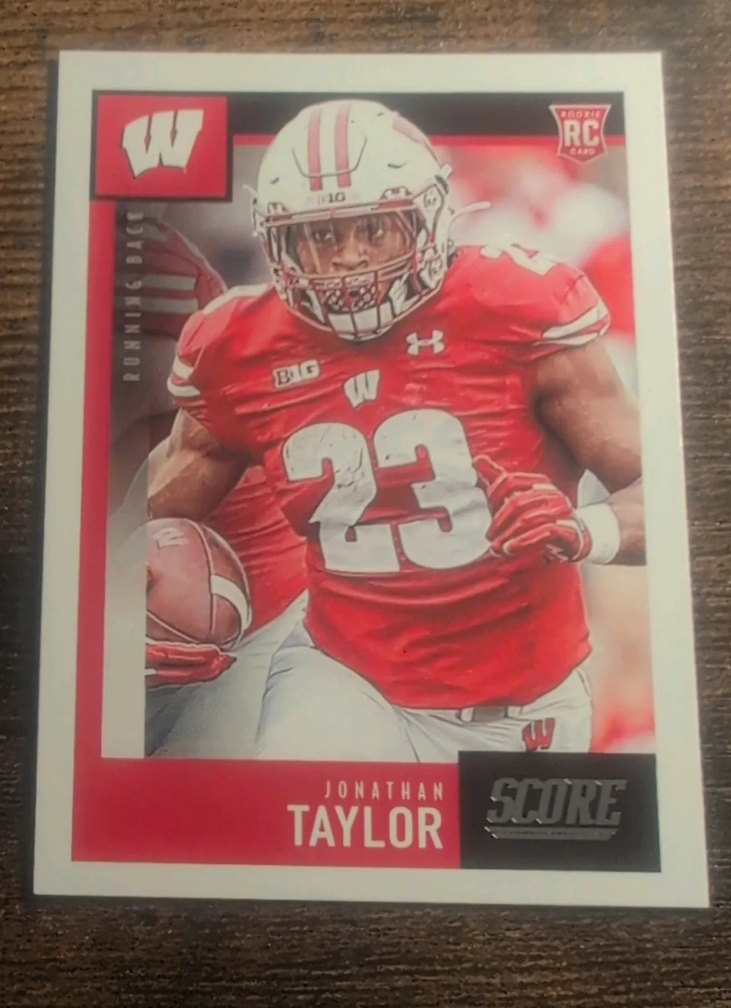 2020 Panini Score Jonathan Taylor #385 RC - Front