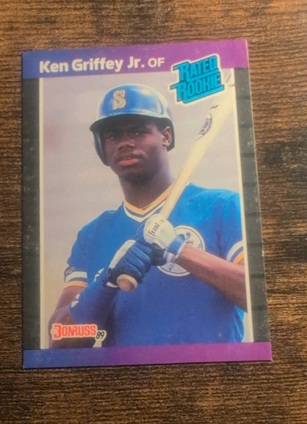 1989 Donruss Ken Griffey Jr. #33 Rated Rookie RC - Front