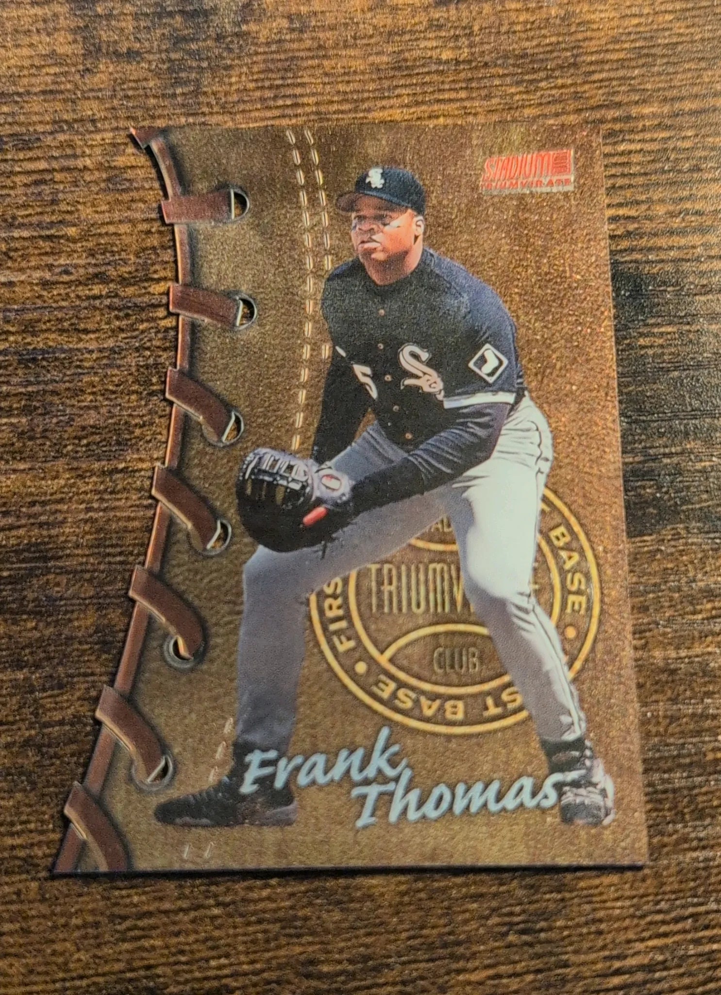 1998 Topps Stadium Club Triumvirate Frank Thomas T11C - Front