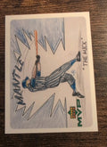 2000 Upper Deck MVP Draw Your Own Card Mickey Mantle #DT9 front