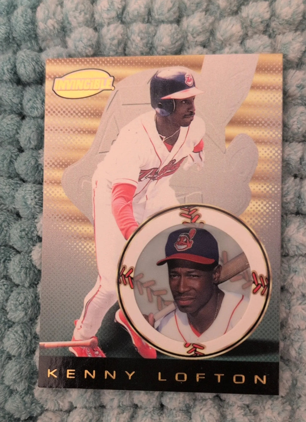 1999 Pacific Invincible Kenny Lofton #45 - Cleveland Indians - Raw NM