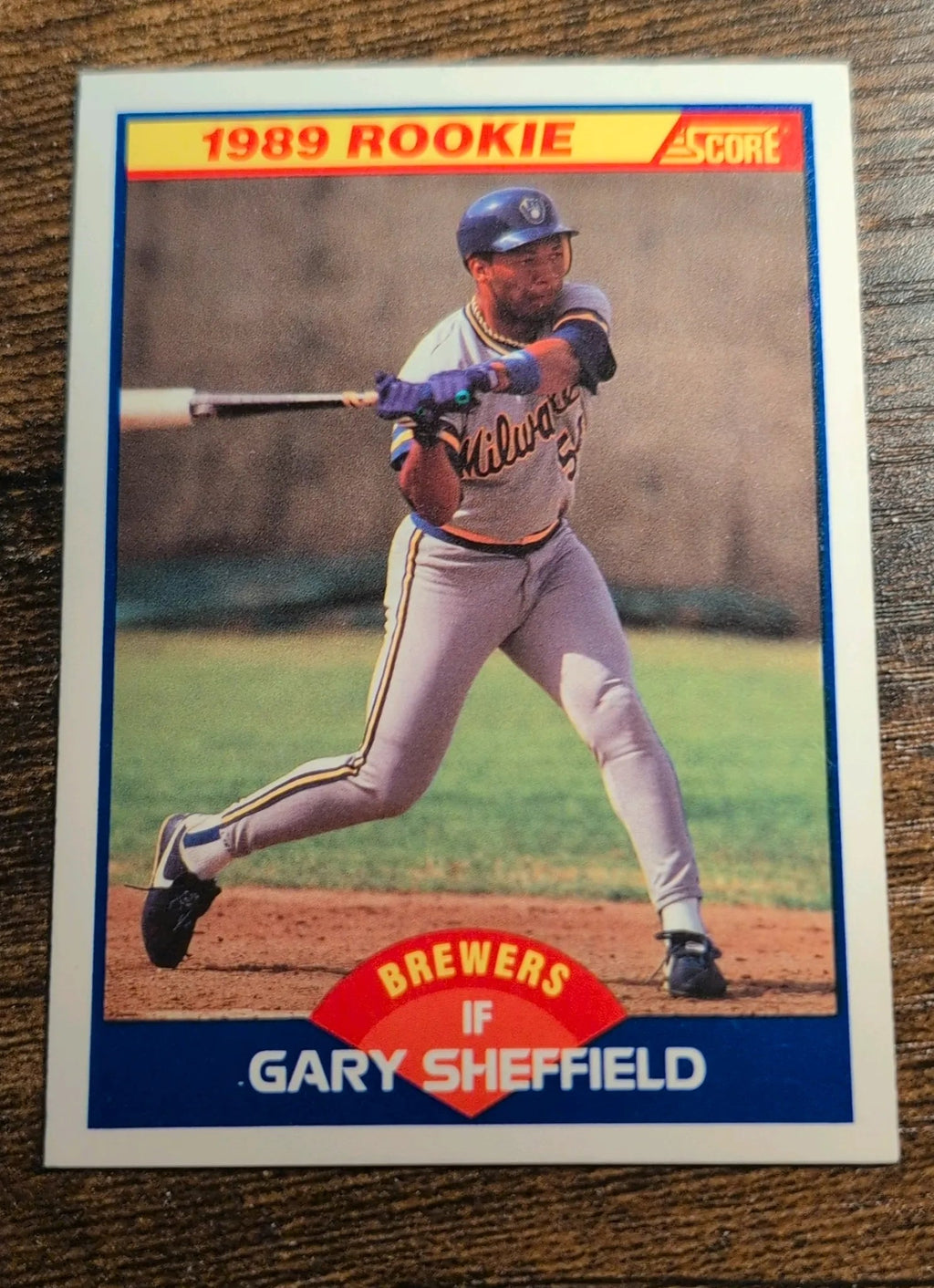 1989 Score Gary Sheffield Rookie Card #625 Front