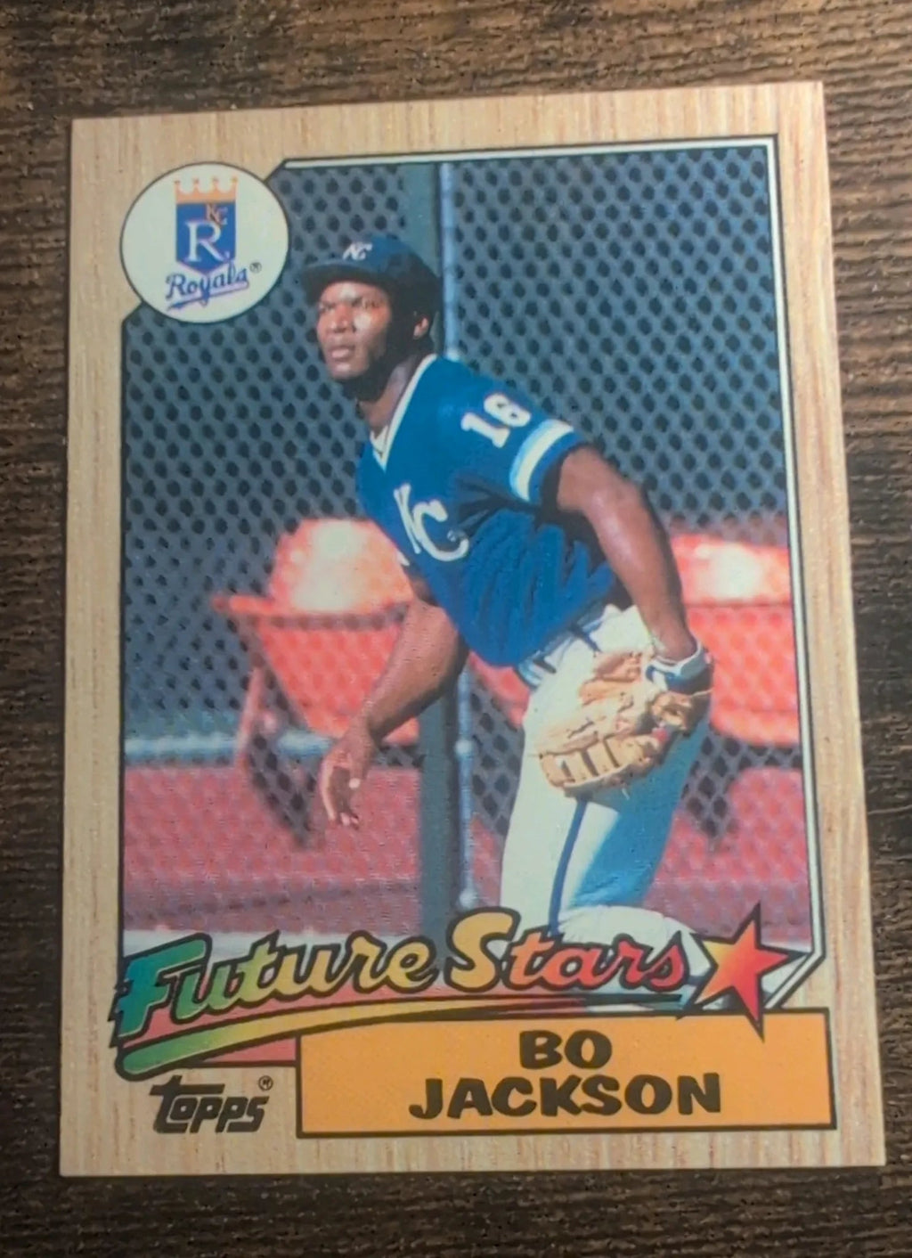 1987 Topps Bo Jackson Future Stars Rookie Card #170 Front