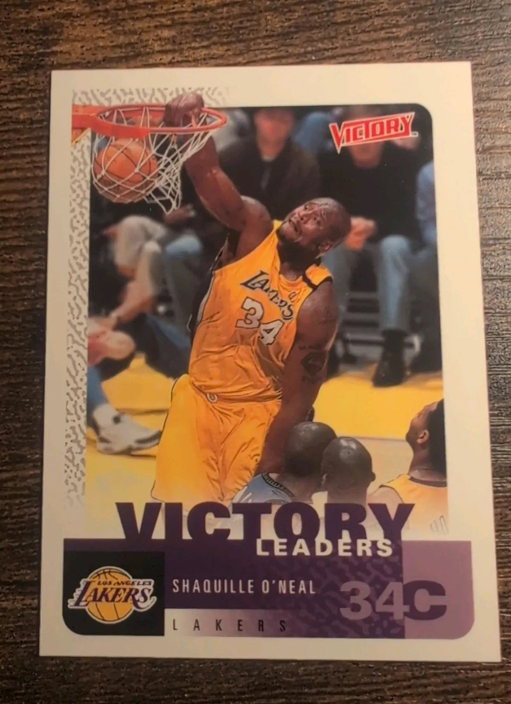 2000 Upper Deck Victory Leaders Shaquille O'Neal #244 Front