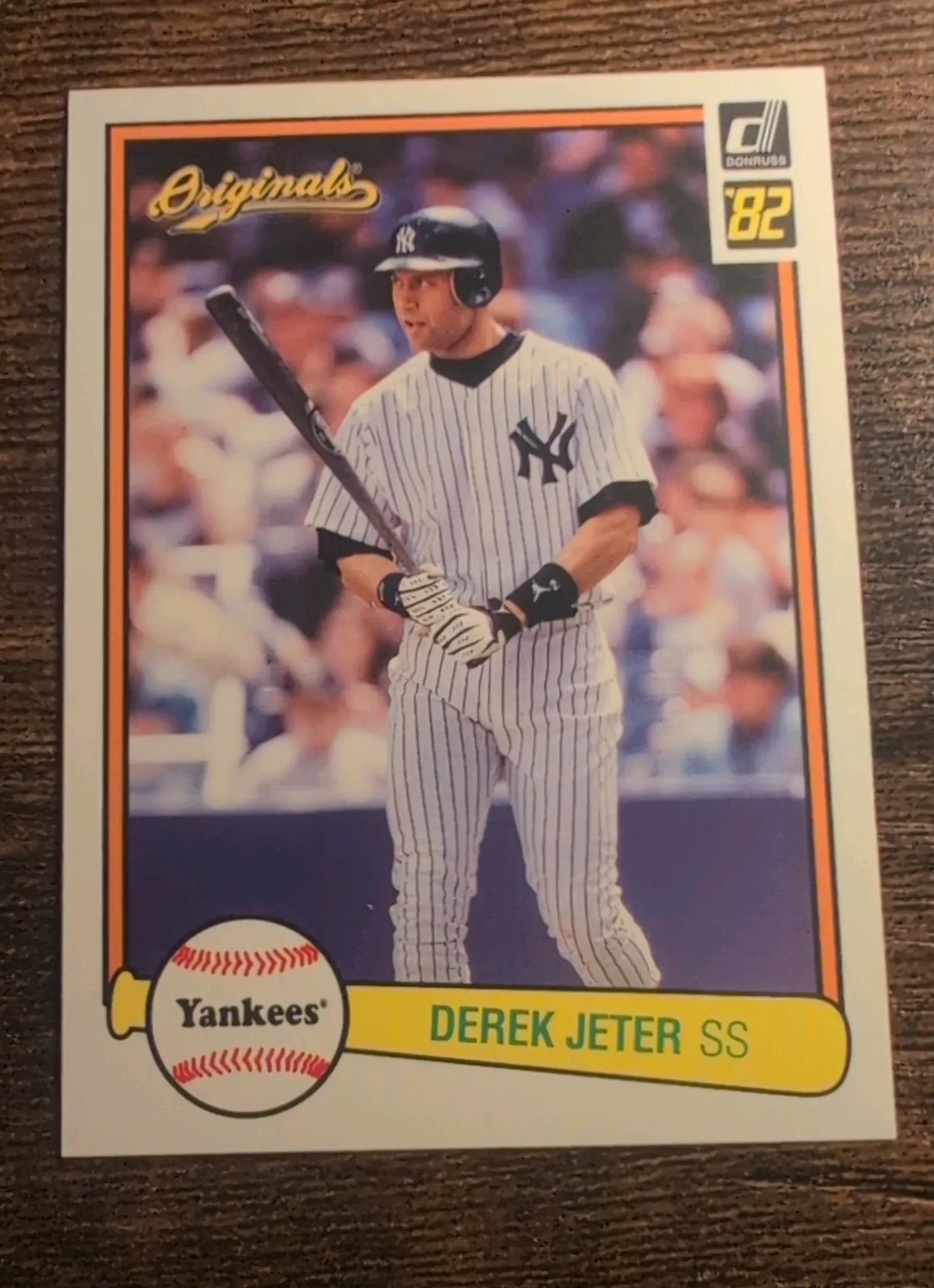 2002 Donruss Originals Derek Jeter #24 Front