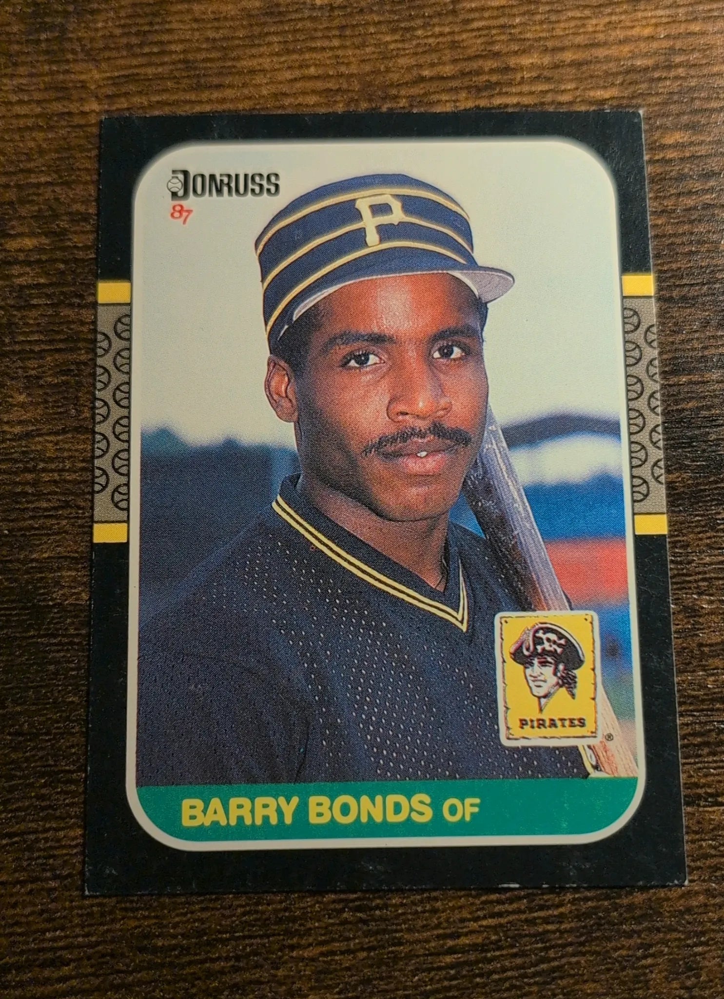1987 Donruss Barry Bonds Rookie Card #361 Front