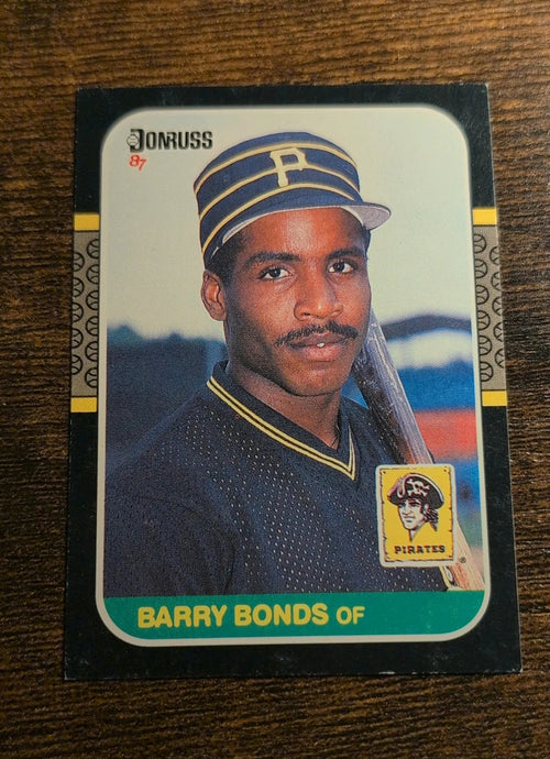 1987 Donruss Barry Bonds Rookie Card #361 Front