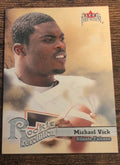 2001 Fleer Premium Rookie Revolution Michael Vick front