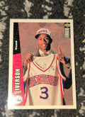 1996-97 Upper Deck Collector's Choice Allen Iverson RC #301 - Front