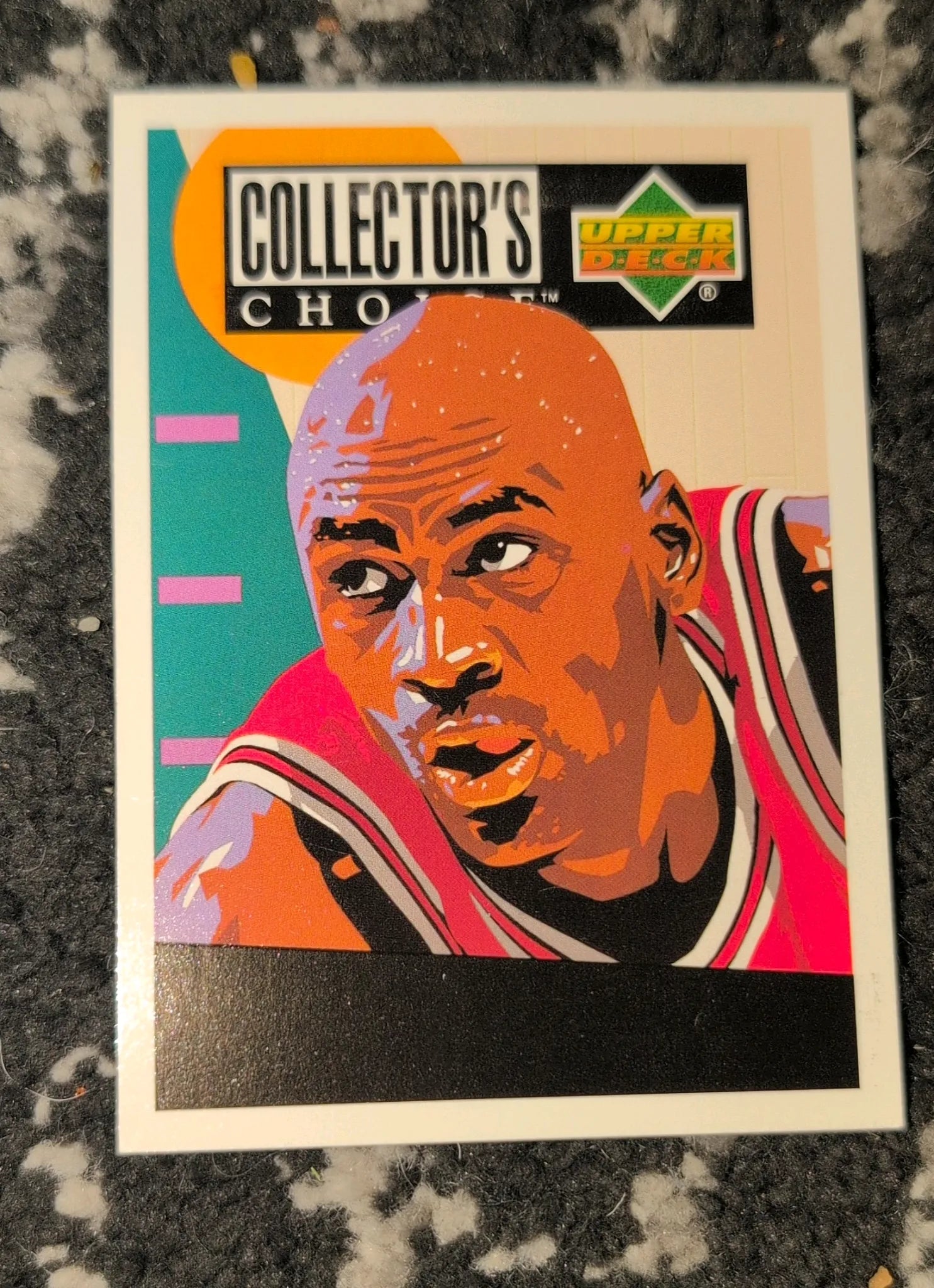 1994-95 Upper Deck Collector's Choice Michael Jordan Checklist #420 - Front
