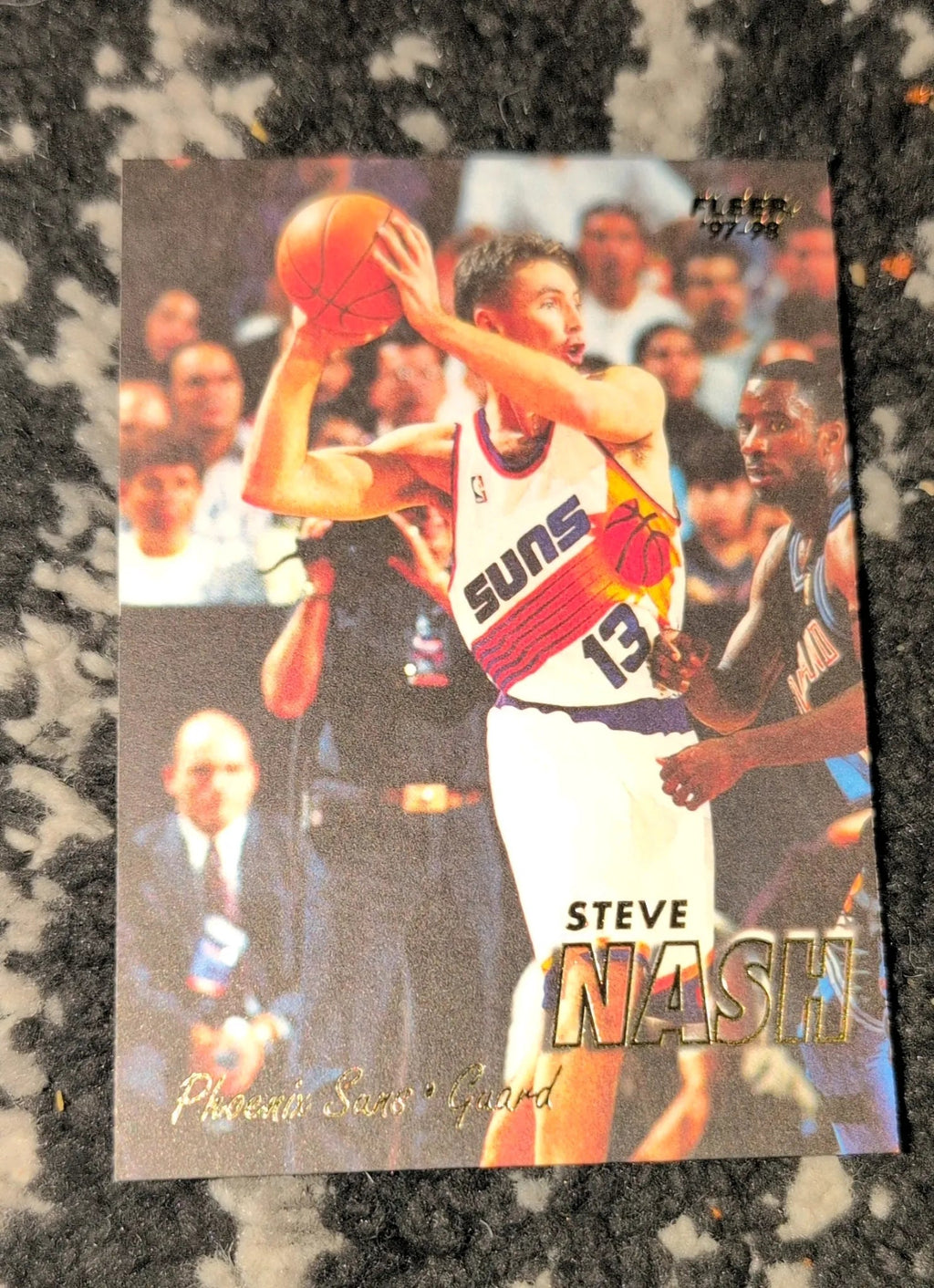 1997-98 Fleer Steve Nash #156 - Front