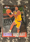 1997-98 NBA Hoops Kobe Bryant Rookie Headliner #3/10 - Front