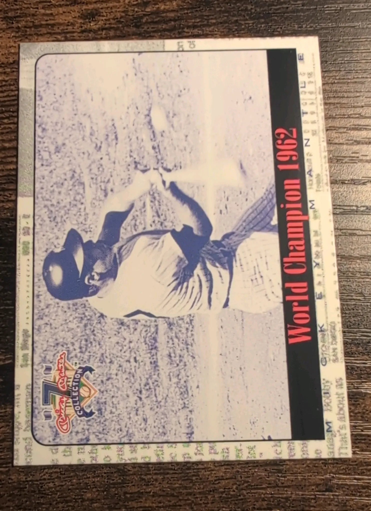 1997 Cooperstown Collection Mickey Mantle World Champion 1962 #19 - Front