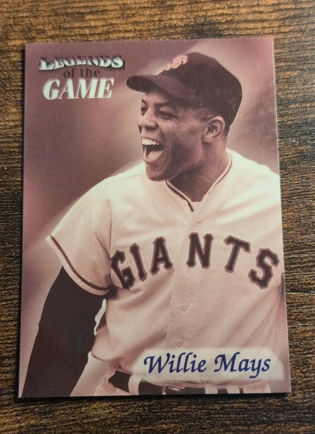 1998 Fleer Sports Illustrated Willie Mays Legends of the Game #20 - Front
