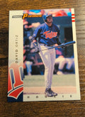 1998 Pinnacle Performers #125 David Ortiz - Front