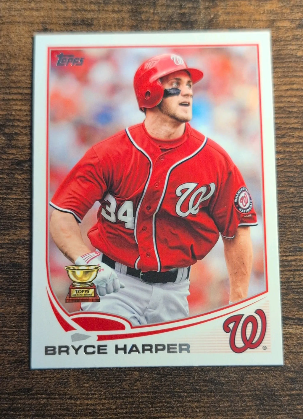 2013 Topps Bryce Harper #1 - Nationals - Raw NM