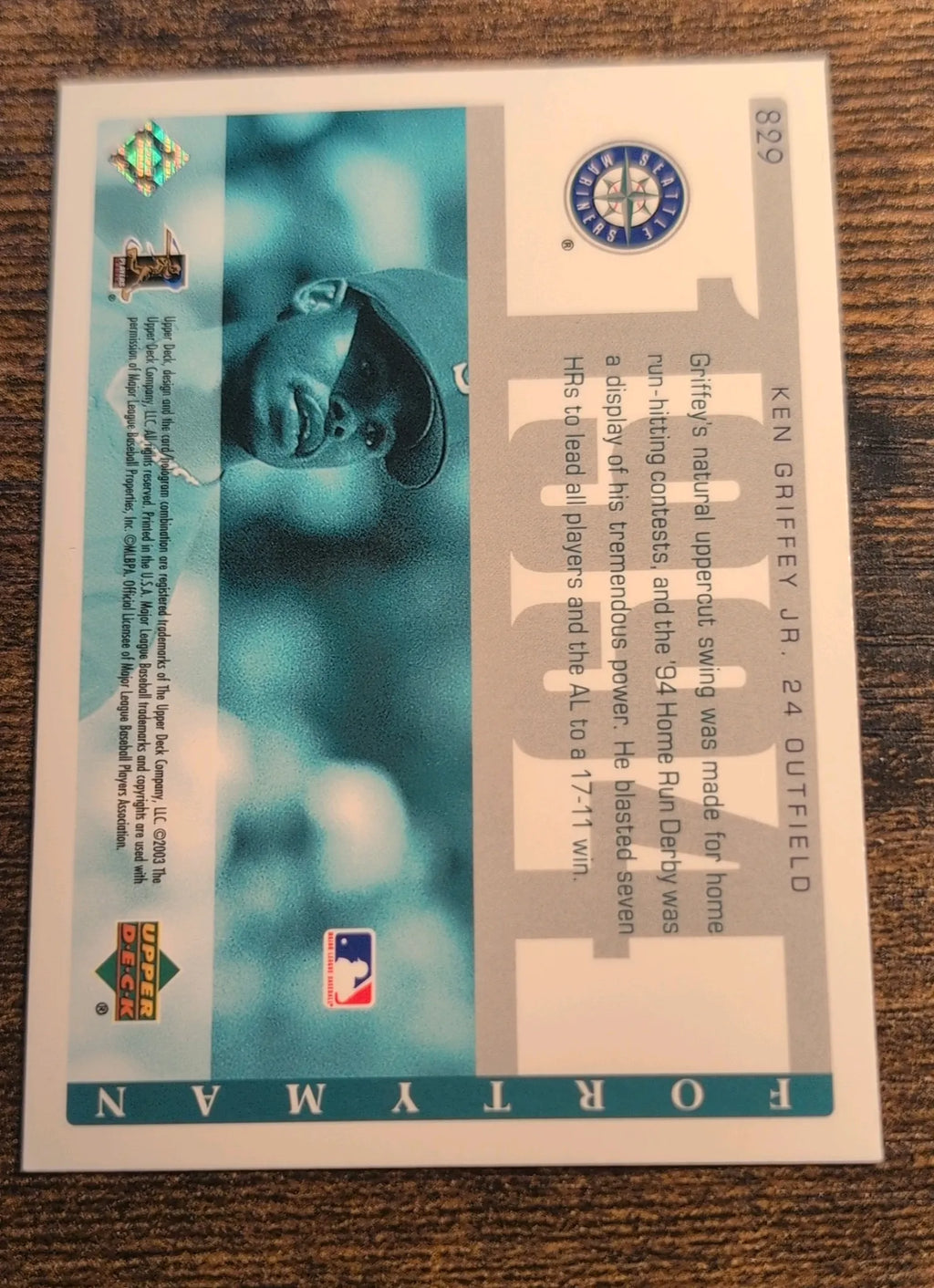 1995 Upper Deck Collector's Choice Ken Griffey Jr. #689 Home Run Derby Winners