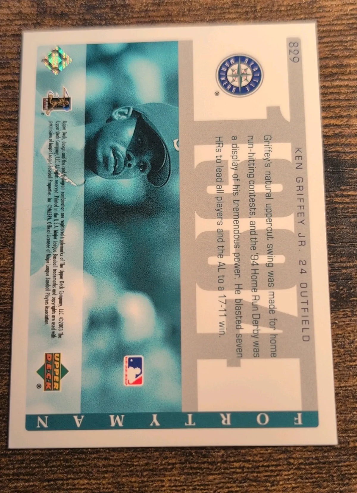 1995 Upper Deck Collector's Choice Ken Griffey Jr. #689 Home Run Derby Winners