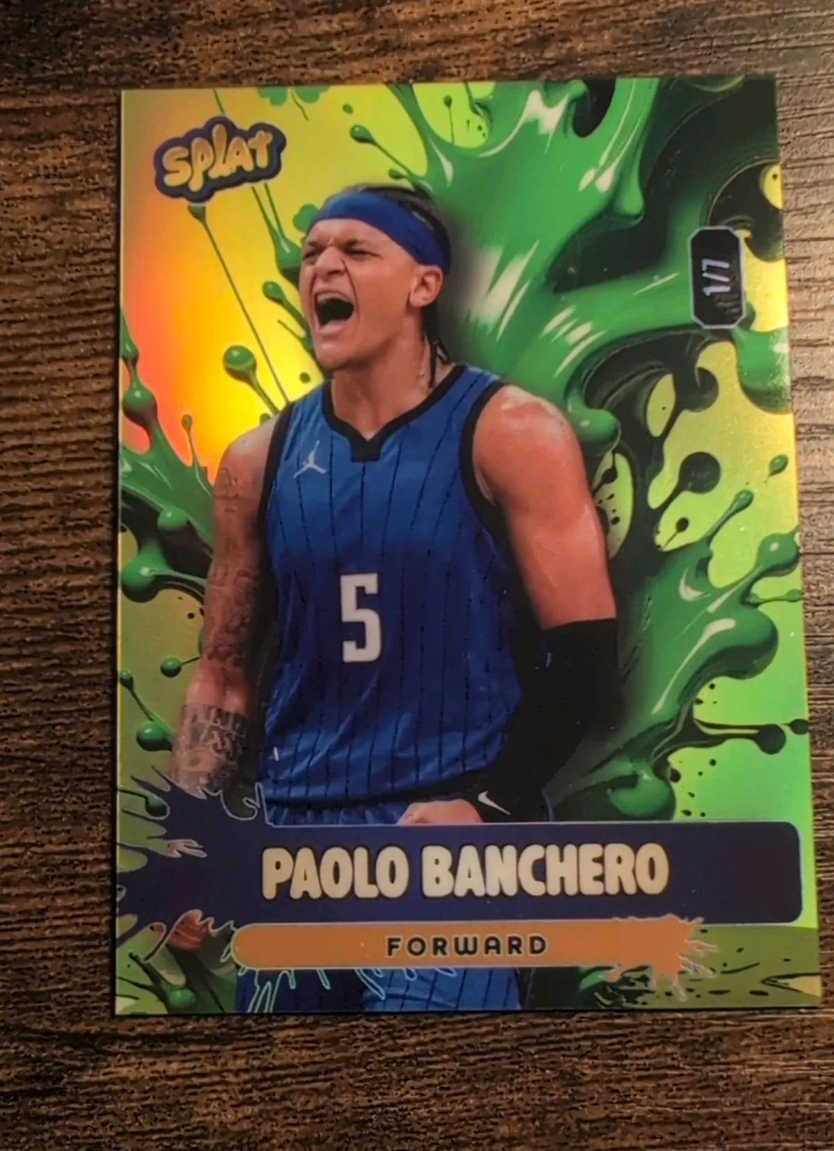 2026 Wild Card Splat Paolo Banchero #SLESSa2-PB 1/7