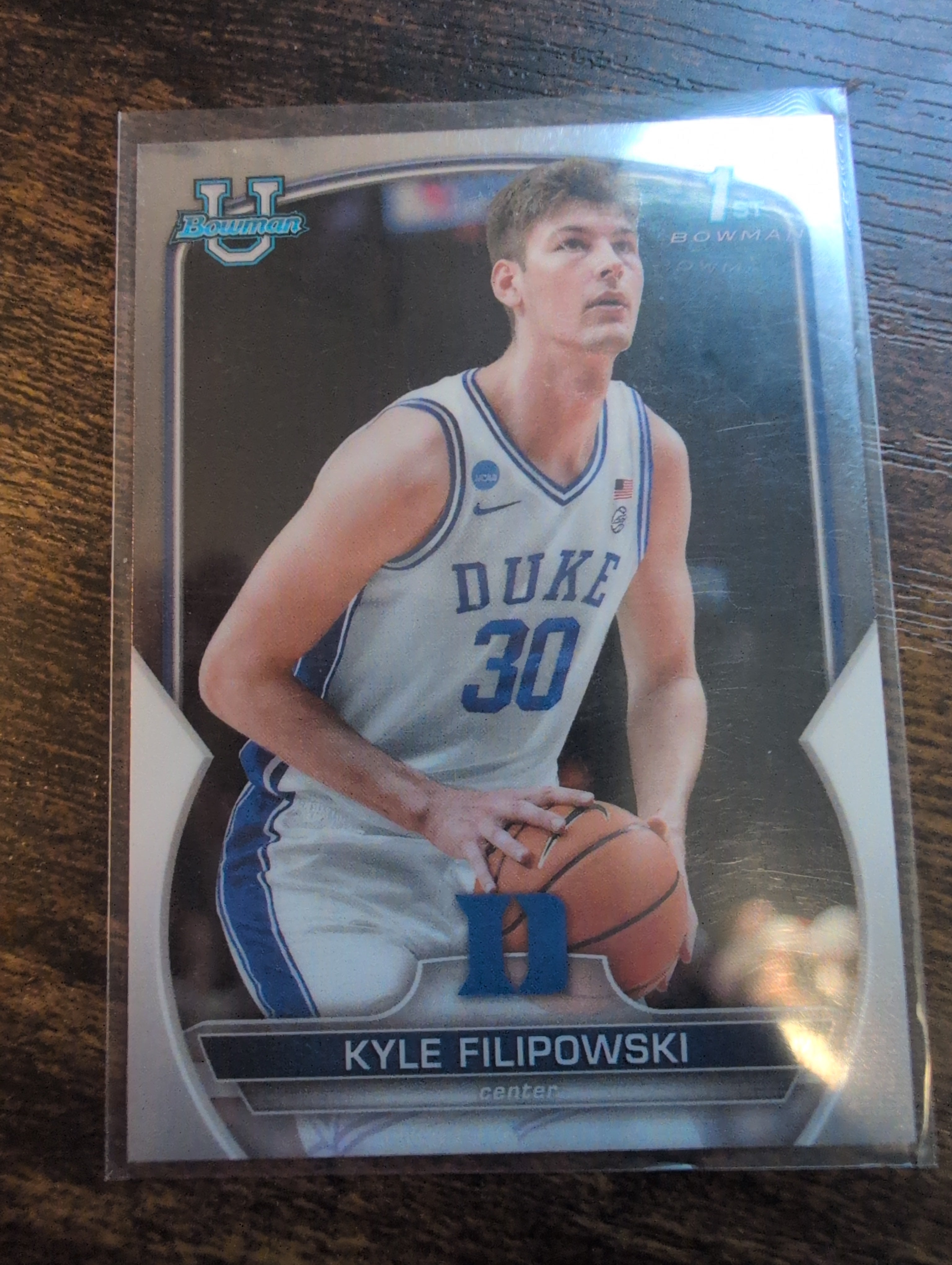 2022 Bowman University Kyle Filipowski #47 - Front